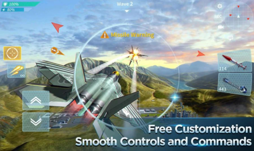 Screenshot Modern Air Combat: Team Match Mod APK
