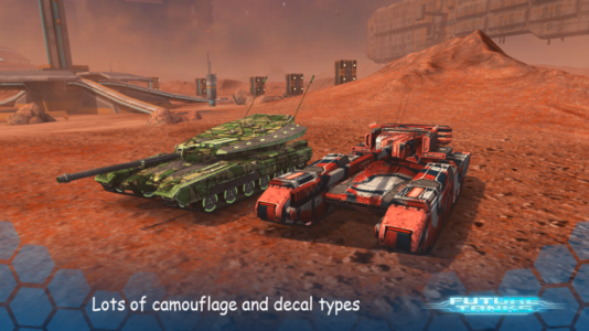 Screenshot Future Tanks: War Tank Game Mod APK