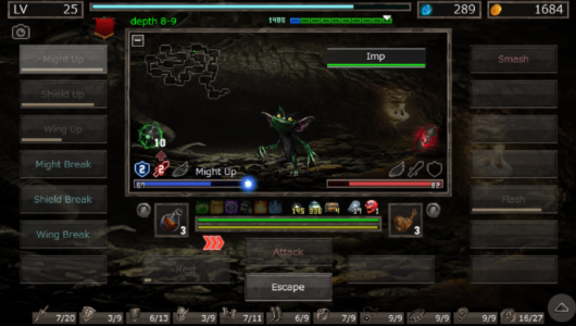 Screenshot Hole of Abaddon: Dark RPG Mod APK