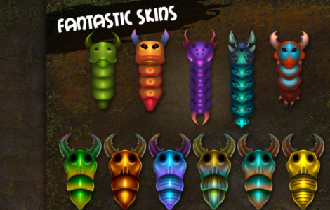 Screenshot Insatiable.io -Slither Snakes Mod APK