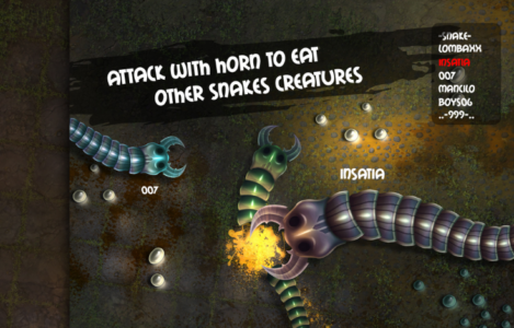Screenshot Insatiable.io -Slither Snakes Mod APK