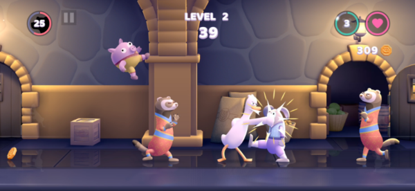 Screenshot Punch Kick Duck Mod APK