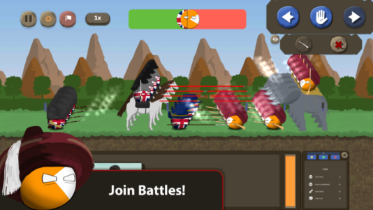 Screenshot Countryballs at War Mod APK