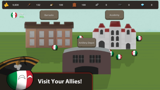 Screenshot Countryballs at War Mod APK