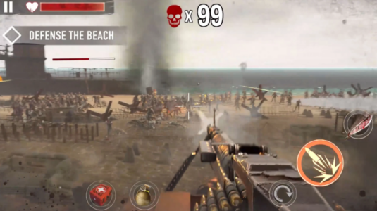Screenshot Fire Apocalypse: Zombie Games Mod APK