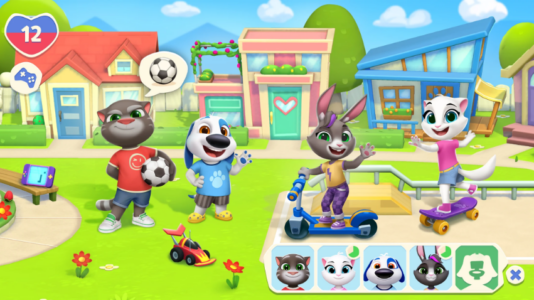 Screenshot My Talking Tom Friends 2 Mod APK