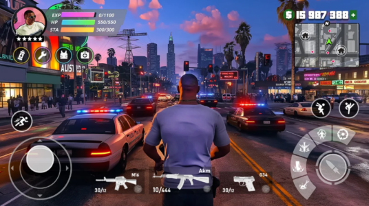 Screenshot Master Grand Crime Game Mod APK
