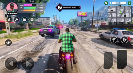 Screenshot Master Grand Crime Game Mod APK