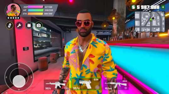 Screenshot Master Grand Crime Game Mod APK