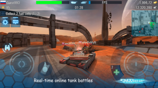Screenshot Future Tanks: War Tank Game Mod APK