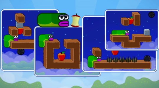 Screenshot Apple Worm: Logic Puzzle Mod APK