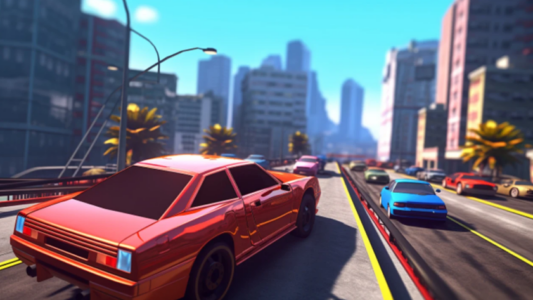 Screenshot Real Car Rider - Highway Car Mod APK