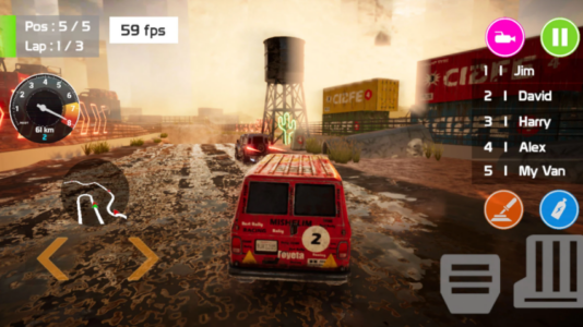 Screenshot Offroad Rally Car Racing 4x4 Mod APK