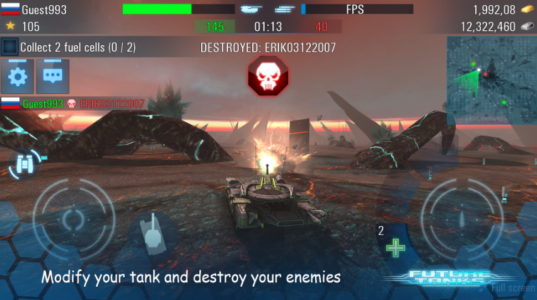 Screenshot Future Tanks: War Tank Game Mod APK