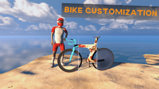 Screenshot Bicycle Extreme Rider 3D Mod APK