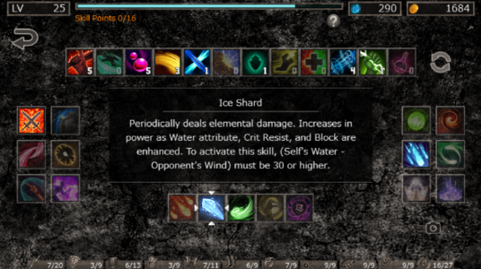 Screenshot Hole of Abaddon: Dark RPG Mod APK