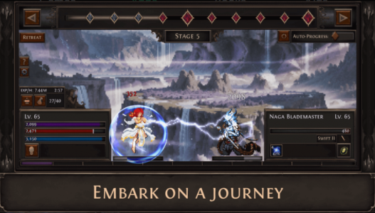 Screenshot Echoes of Creation - Auto RPG Mod APK