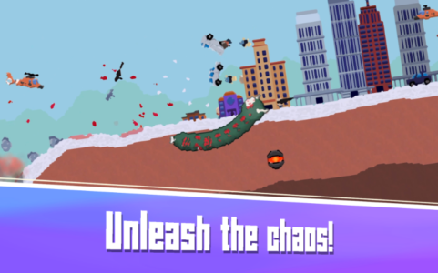 Screenshot Prehistoric Worm Worlds Mod APK