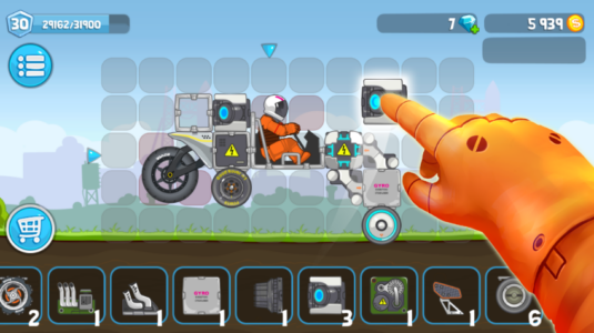 Screenshot Rovercraft: Race Your Space Car Mod APK
