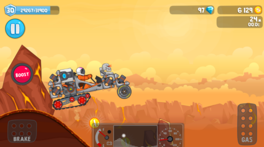 Screenshot Rovercraft: Race Your Space Car Mod APK