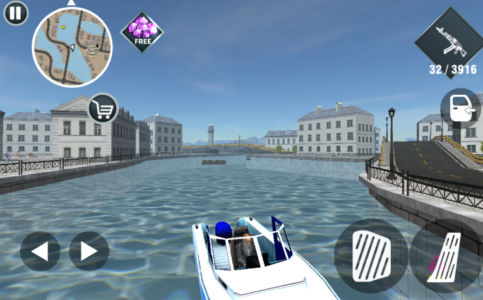Screenshot Miami Crime Simulator 2 Mod APK