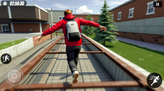 Screenshot Going Up Jump Parkour Rooftop Mod APK