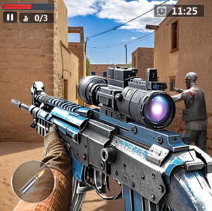 Descargar Sniper Zombie Survivor Mod Apk v1.1.1 (Compras gratis) última versión 2025