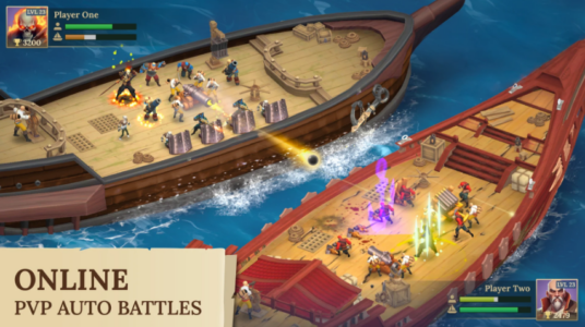 Screenshot Pirate Ships・Build and Fight Mod APK