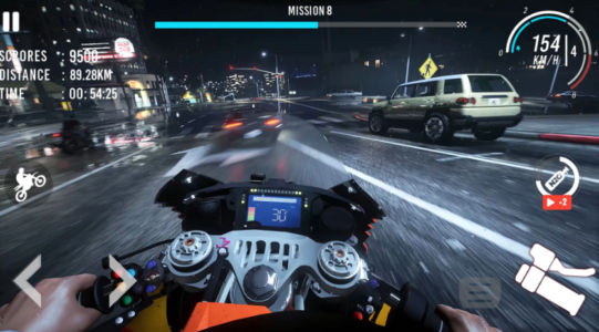 Screenshot Traffic Bike Rider Rush Mod APK
