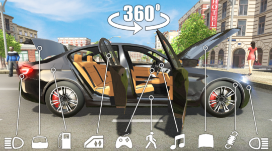 Screenshot Car Simulator M5 Mod APK