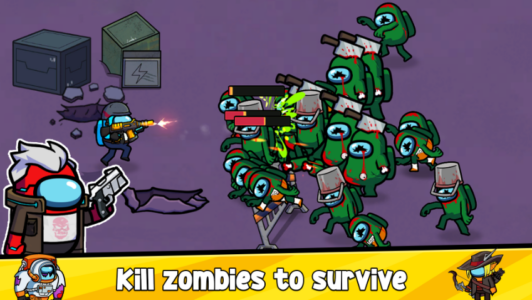 Screenshot Impostors vs Zombies: Survival Mod APK