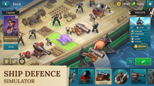 Screenshot Pirate Ships・Build and Fight Mod APK