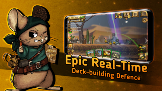 Screenshot Ratropolis : CARD DEFENSE GAME Mod APK