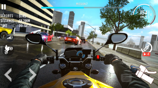 Screenshot Traffic Bike Rider Rush Mod APK
