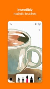 Screenshot Tayasui Sketches Mod APK
