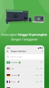 Screenshot Private Internet Access VPN Mod APK