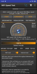 Screenshot WiFi Speed Test Pro Mod APK
