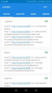 Screenshot KSWEB: Web Developer Kit Mod APK
