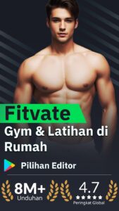 Screenshot Fitvate – Gym & Home Workout Mod APK