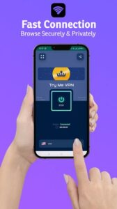 Screenshot Tryme VPN Mod APK