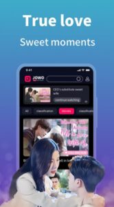Screenshot JOWO – Short TV Drama & Movie Mod APK