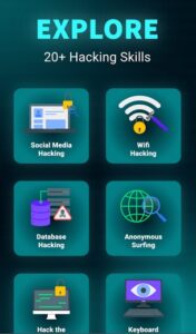 Screenshot Learn Ethical Hacking: HackerX Mod APK