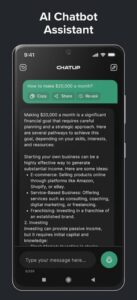 Screenshot ChatUp AI – Chat Bot Assistant Mod APK