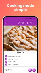 Screenshot My Recipe Box: My Cookbook Mod APK