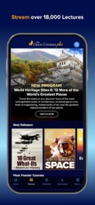 Screenshot The Great Courses Plus Mod APK