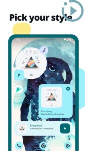 Screenshot Music Widget Android Mod APK