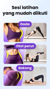 Screenshot Yoga for Weight Loss Pilates Mod APK