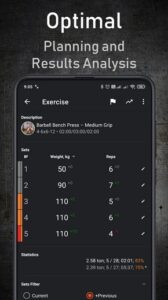 Screenshot GymUp Pro Mod APK