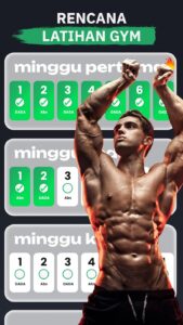 Screenshot Fitvate – Gym & Home Workout Mod APK