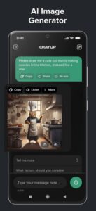 Screenshot ChatUp AI – Chat Bot Assistant Mod APK